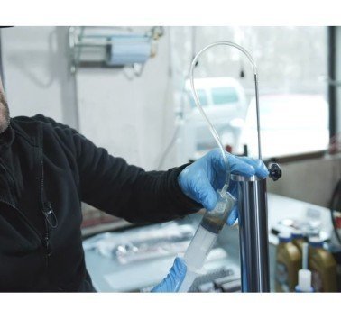 Ajuste nivel de aceite horquilla suspensión delantera