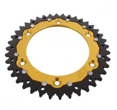 ZF corona dual de 40 dientes 520 dorada KTM 625 SXC