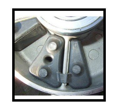 Juego flectores para accionamiento de corona Africa Twin 750 (90-03)