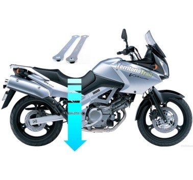 Bieletas descenso de altura -3cm homologado Suzuki V-Strom