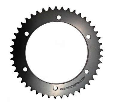 Corona Esjot 45 dientes 525 negra Aprilia ETV 1000 Caponord