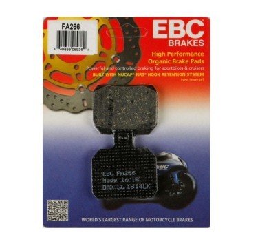 Pastillas de freno trasero semi-sinterizadas EBC FA266V