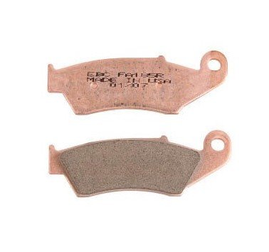 Pastillas de freno delantero sinterizadas EBC FA185R