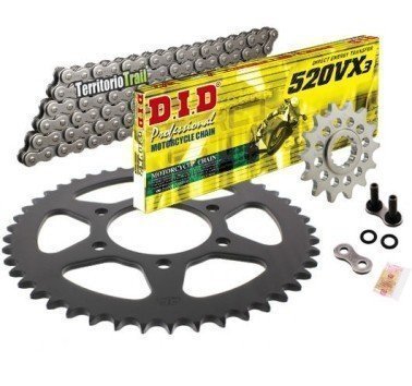 Kit de transmisión DID 520 VX3 (15/41/108) | relación original DR 350 SE 94-95