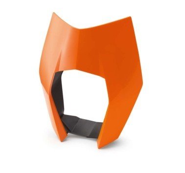 Careta frontal de faro naranja KTM 7650800100004