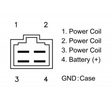 Regulador de corriente Yamaha XT 600 (95-2003) / TT 600 R - RE