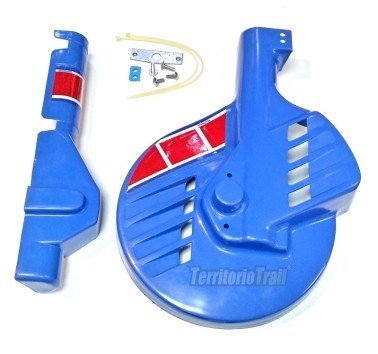 Protector azul disco delantero XT 600 Z Tenere 1986-91 (1VJ-3AJ)