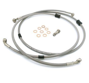 Kit latiguillos metálicos directos Suzuki V-Strom 650 (2004-06)