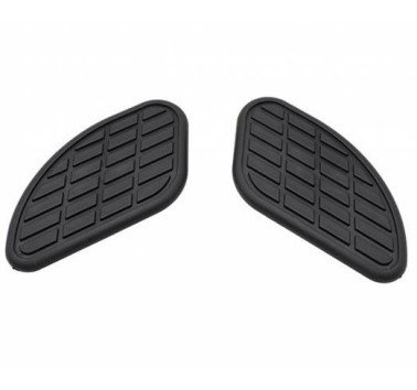 Almohadillas de protección negro mate