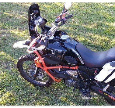 Almohadillas de protección negro mate