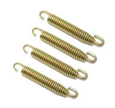 Muelles de escape (4 unidades) 75mm