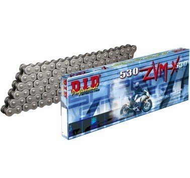 Cadena abierta DID x-ring 530 zvmx de 114 eslabones con enganche remache
