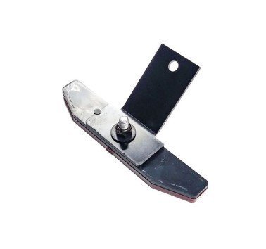 Catadioptrico rojo con soporte