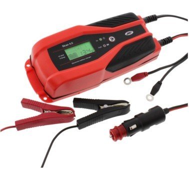 Cargador de bateria Skan 4.0 12v 4Ah a 120Ah todo tipo de baterias