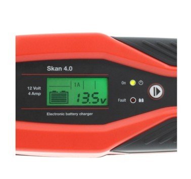 Cargador de bateria Skan 4.0 12v 4Ah a 120Ah todo tipo de baterias