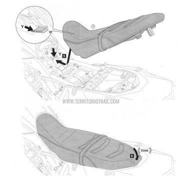 Asiento Rally para Yamaha Tenere 700
