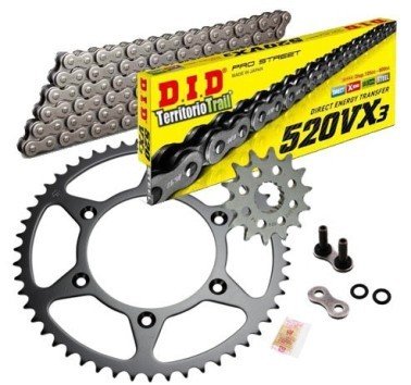 Kit de transmisión DID 520 vx3 (14/52/118) | relación original KTM EXC-F 450 ie