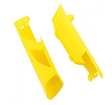 Protectores de horquilla amarillos