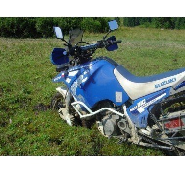 RDmoto protecciones de motor blancas para Suzuki DR 750 BIG