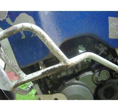 RDmoto protecciones de motor blancas para Suzuki DR 750 BIG