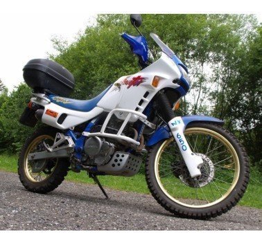 RDmoto protecciones de motor blancas para Honda Dominator NX650