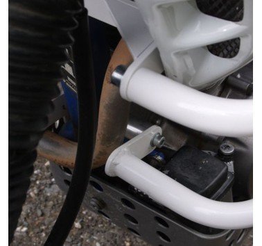 RDmoto protecciones de motor blancas para Honda Dominator NX650