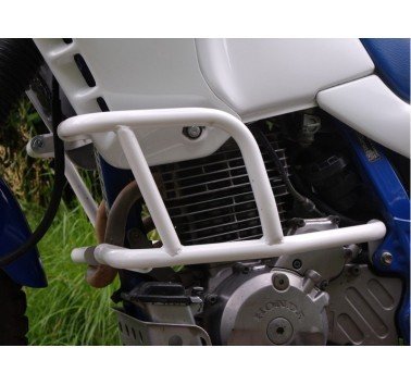 RDmoto protecciones de motor blancas para Honda Dominator NX650