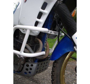 RDmoto protecciones de motor blancas para Honda Dominator NX650