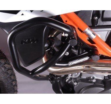 RDmoto protecciones superiores laterales negras KTM 690 Enduro R / 701