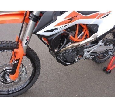 RDmoto protecciones superiores laterales negras KTM 690 Enduro R / 701