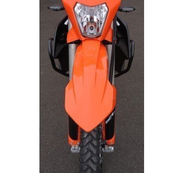 RDmoto protecciones superiores laterales negras KTM 690 Enduro R / 701