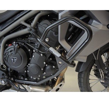 RDmoto protecciones de motor negras Triumph Tiger 800 XCX