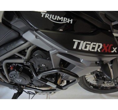 RDmoto protecciones de motor negras Triumph Tiger 800 XCX