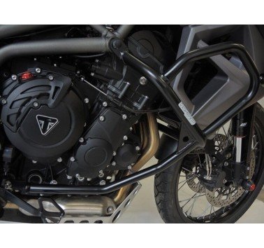 RDmoto protecciones de motor negras Triumph Tiger 800 XCX