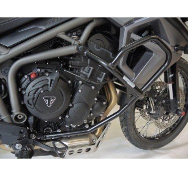 RDmoto protecciones de motor negras Triumph Tiger 800 XCX