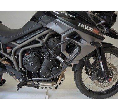 RDmoto protecciones de motor negras Triumph Tiger 800 XCX