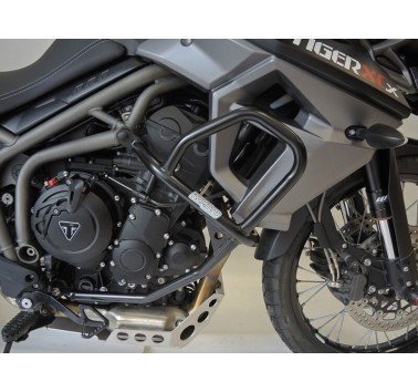 RDmoto protecciones de motor negras Triumph Tiger 800 XCX