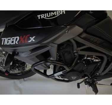 RDmoto protecciones de motor negras Triumph Tiger 800 XCX