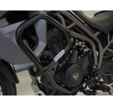 RDmoto protecciones de motor negras Triumph Tiger 800 XCX