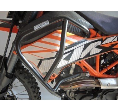 RDmoto protecciones superiores negras para KTM 690 Enduro R (08-18)
