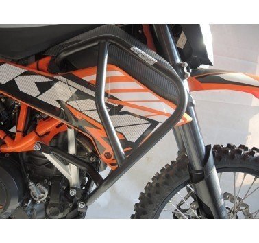 RDmoto protecciones superiores negras para KTM 690 Enduro R (08-18)