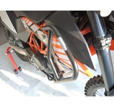 RDmoto protecciones superiores negras para KTM 690 Enduro R (08-18)