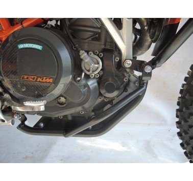 RDmoto protecciones superiores negras para KTM 690 Enduro R (08-18)