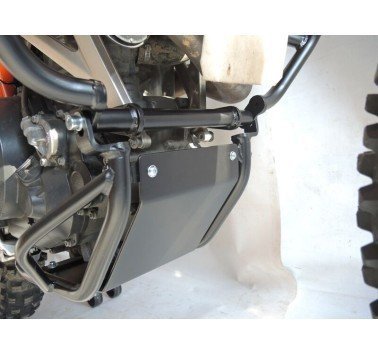 RDmoto protecciones superiores negras para KTM 690 Enduro R (08-18)