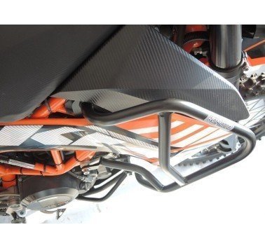 RDmoto protecciones superiores negras para KTM 690 Enduro R (08-18)