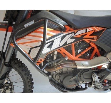 RDmoto protecciones superiores negras para KTM 690 Enduro R (08-18)