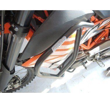 RDmoto protecciones superiores negras para KTM 690 Enduro R (08-18)