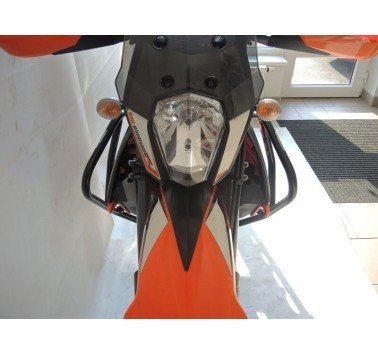 RDmoto protecciones superiores negras para KTM 690 Enduro R (08-18)