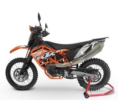 RDmoto protecciones superiores naranjas para KTM 690 Enduro R (08-18)