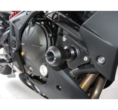 RDmoto topes anticaida negros para Kawasaki Versys 650 (15-21)